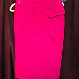 14 George Woman's Stretch Capri Pants Lolita Pink Pockets 97% Cotton